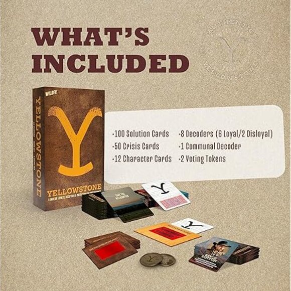 YELLOWSTONE Social Game of Accusations, Betrayal & Fun (BRAND-NEW!) - Picture 6 of 6